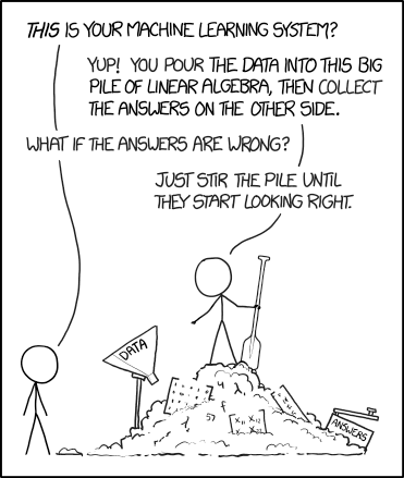 xkcd: machine learning