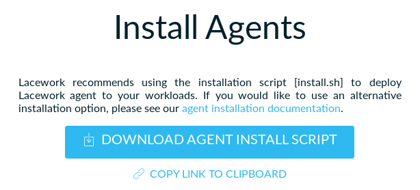 Install Agents